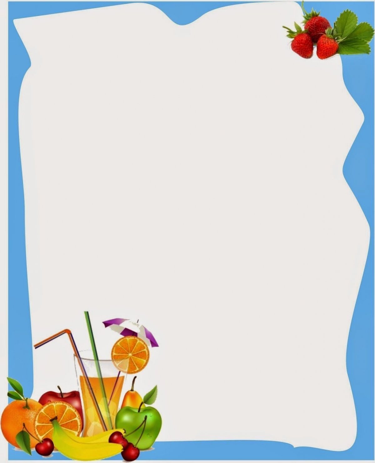 Фон для детского меню