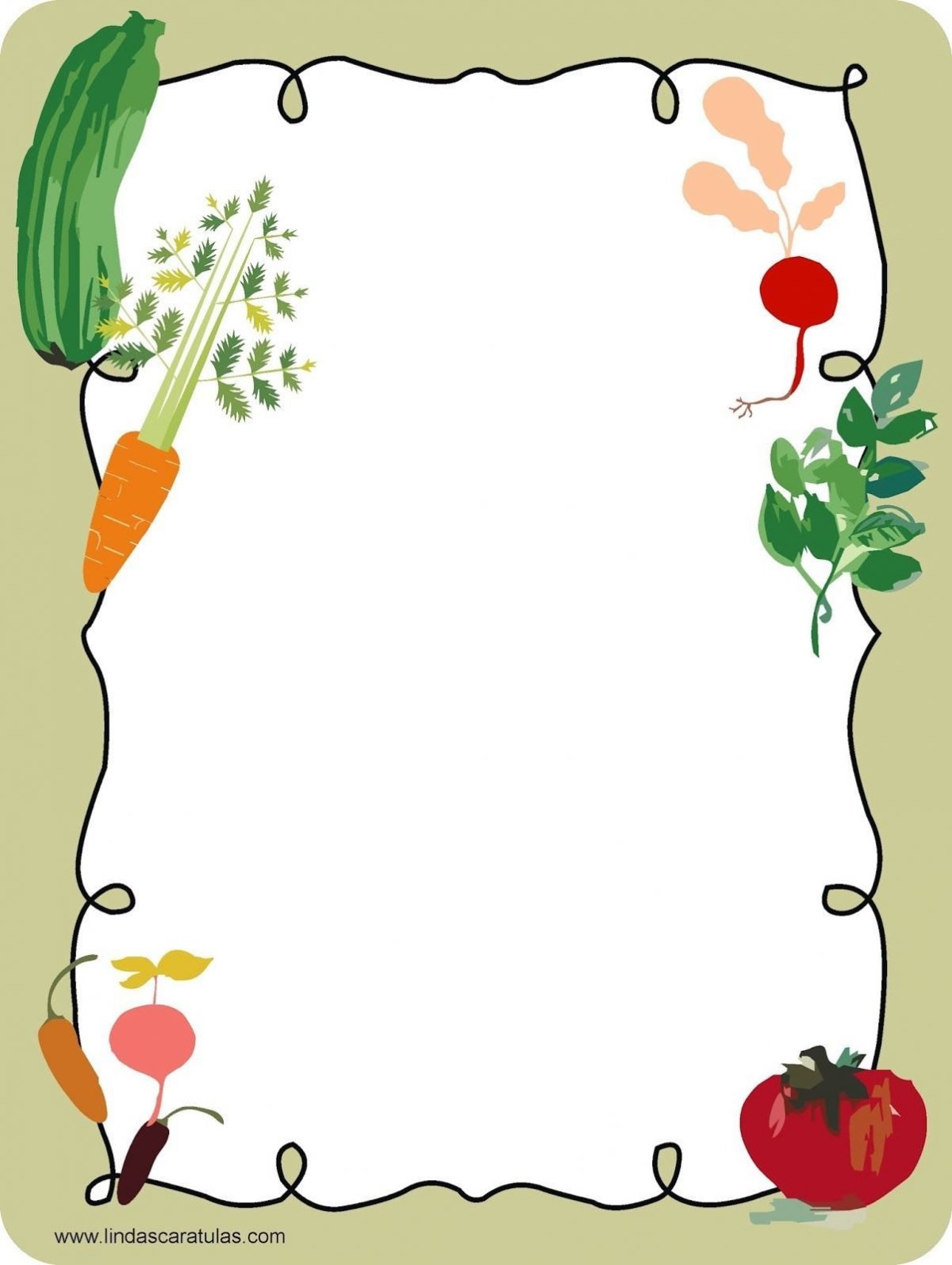 Рамка овощи