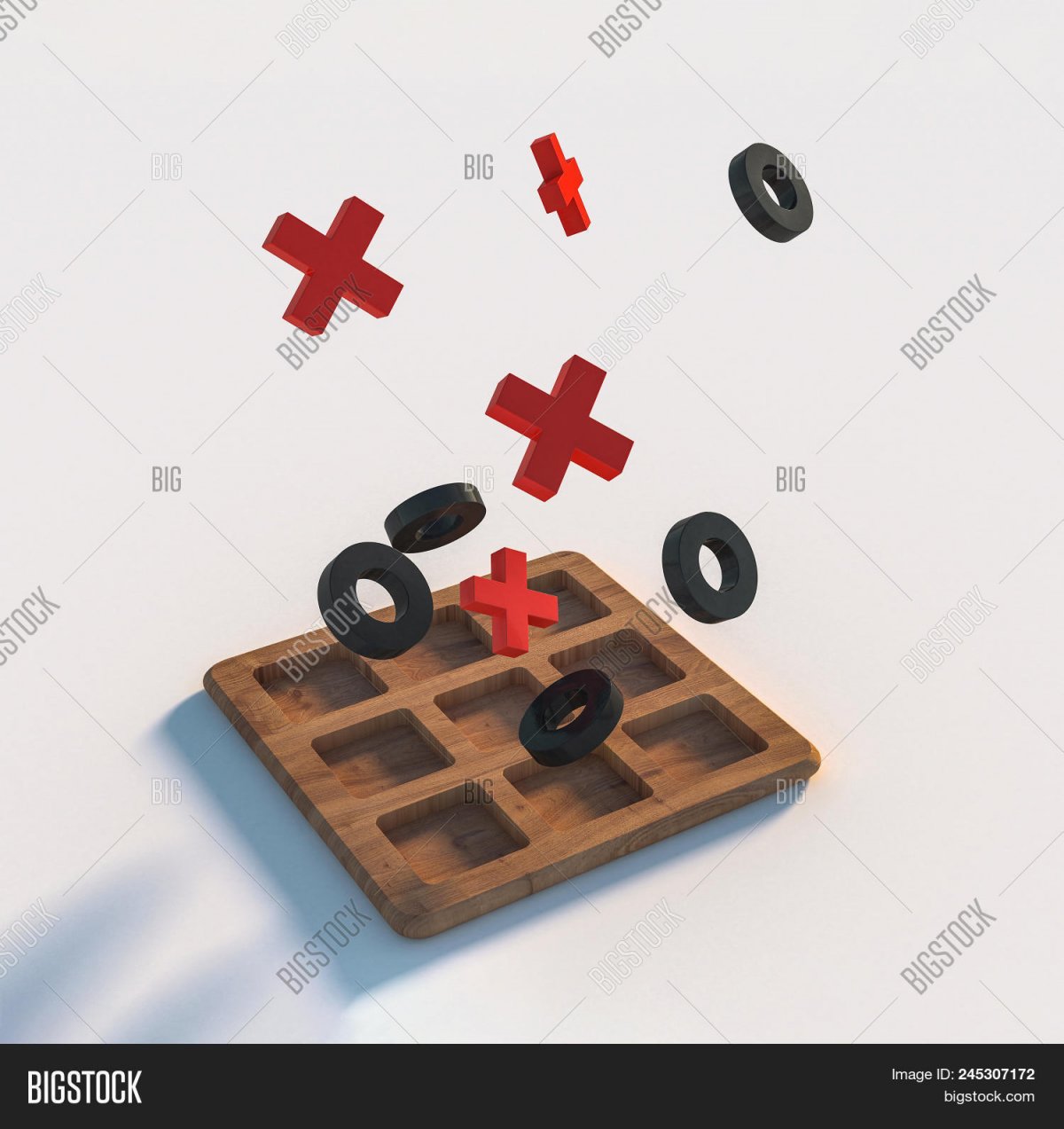 Крестики нолики на песке