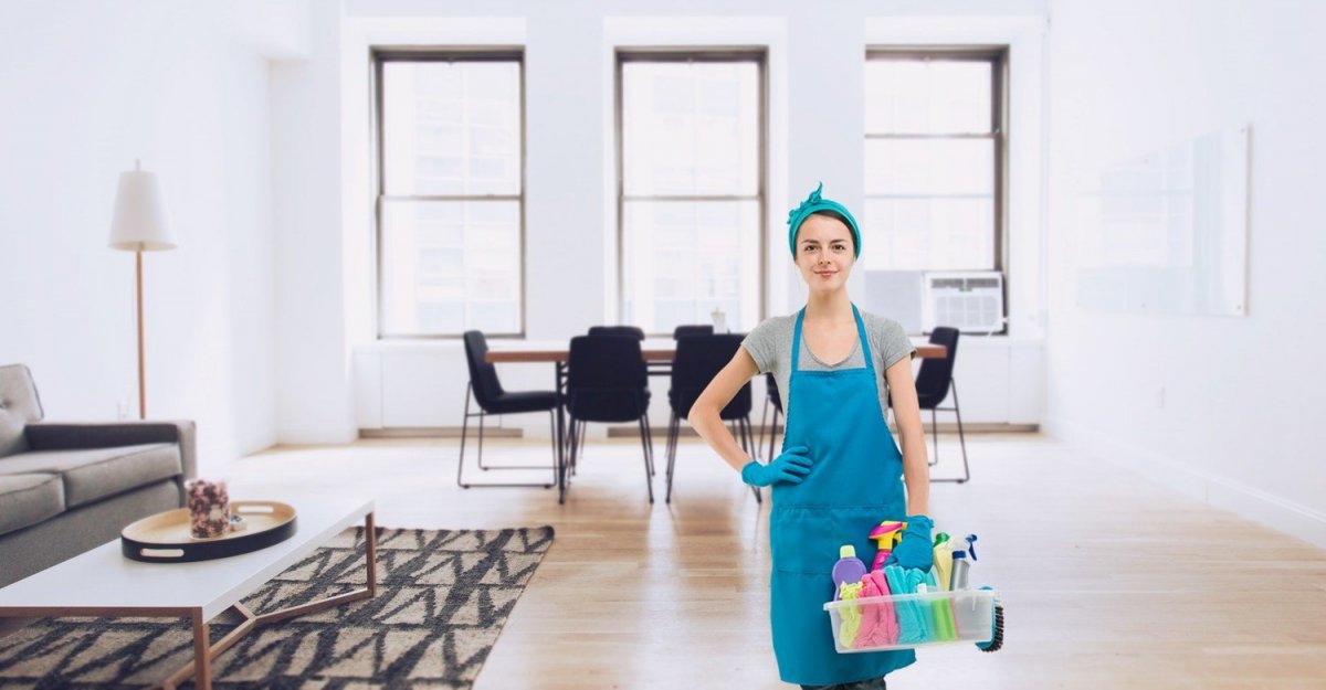 Креативная реклама клининговой компании