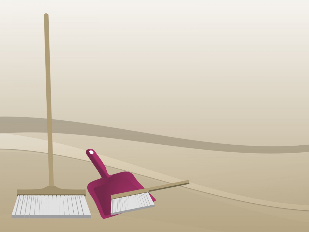 Уборка для презентации