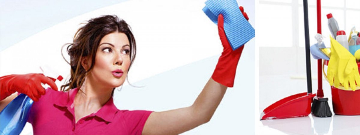 Клининговые услуги надпись