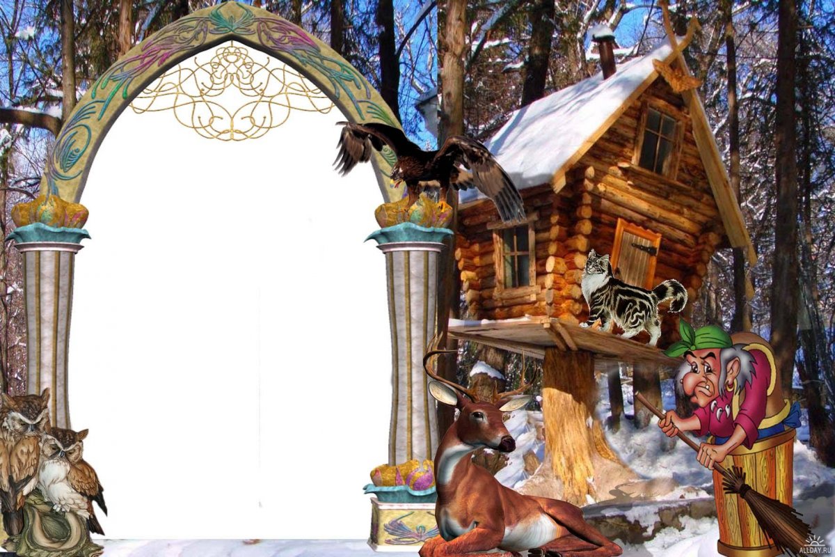 Сказочная рамка для фотошопа