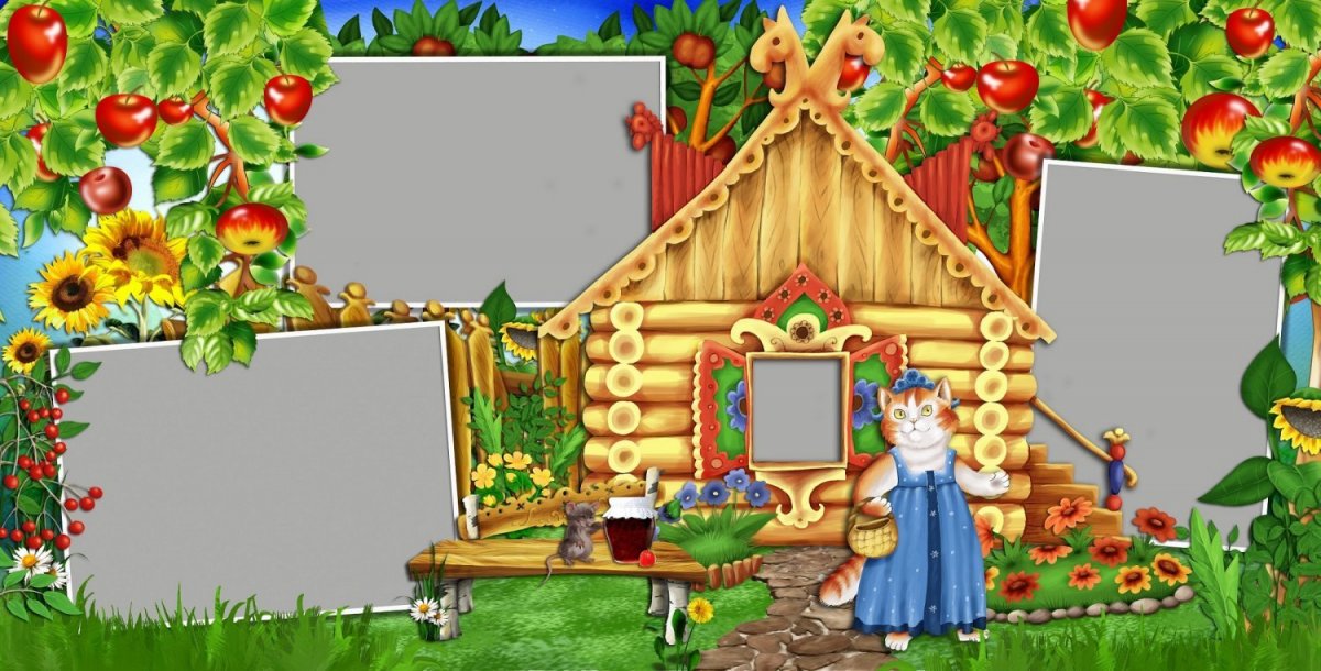 Летняя фотокнига "сказочное лето в деревне"