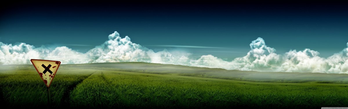 Фон для двух мониторов