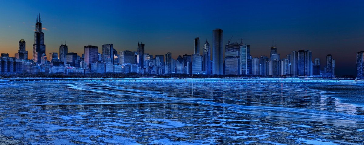 Неоновый город