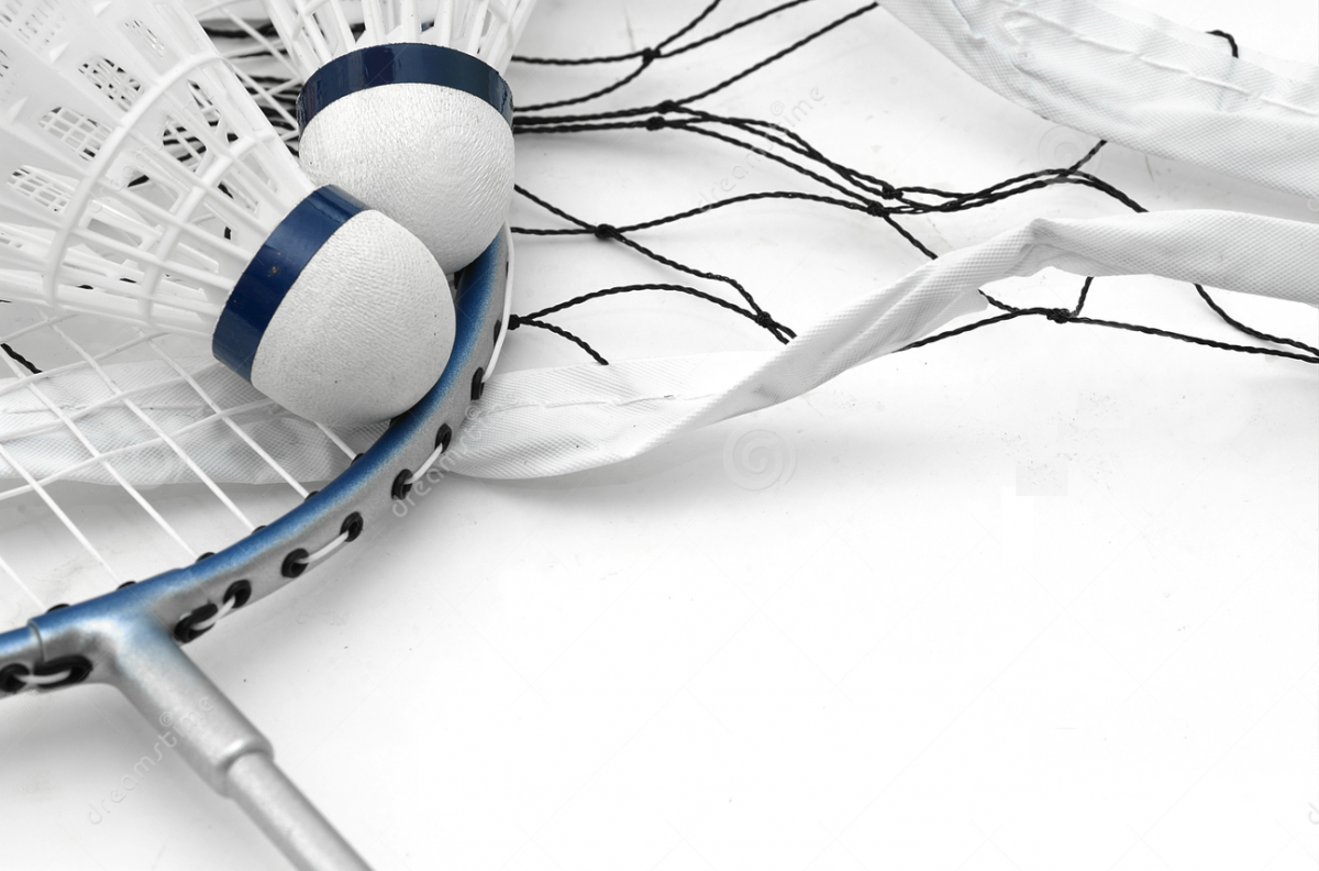 Фон для презентации спорт бадминтон