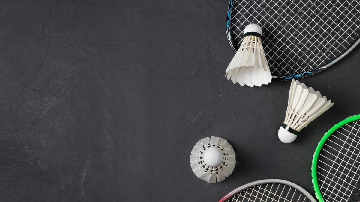 Фон для слайда бадминтон