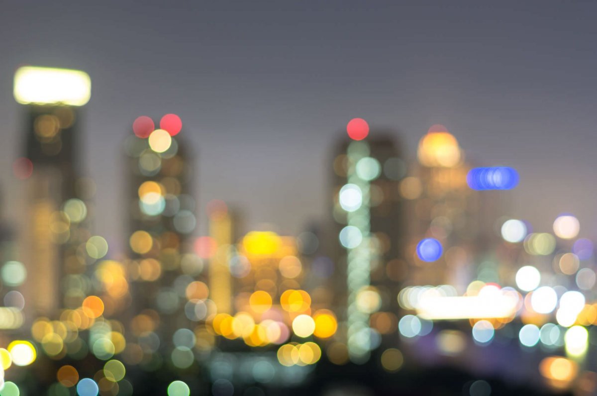 Размытый задний фон город