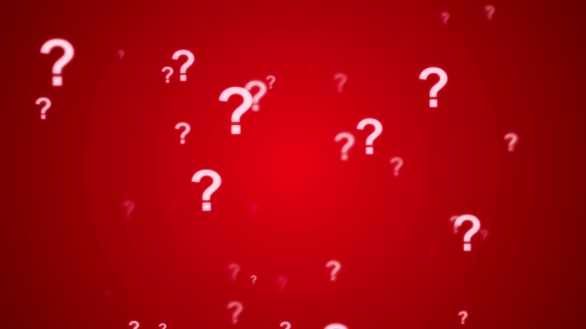 Фон с вопросительными знаками