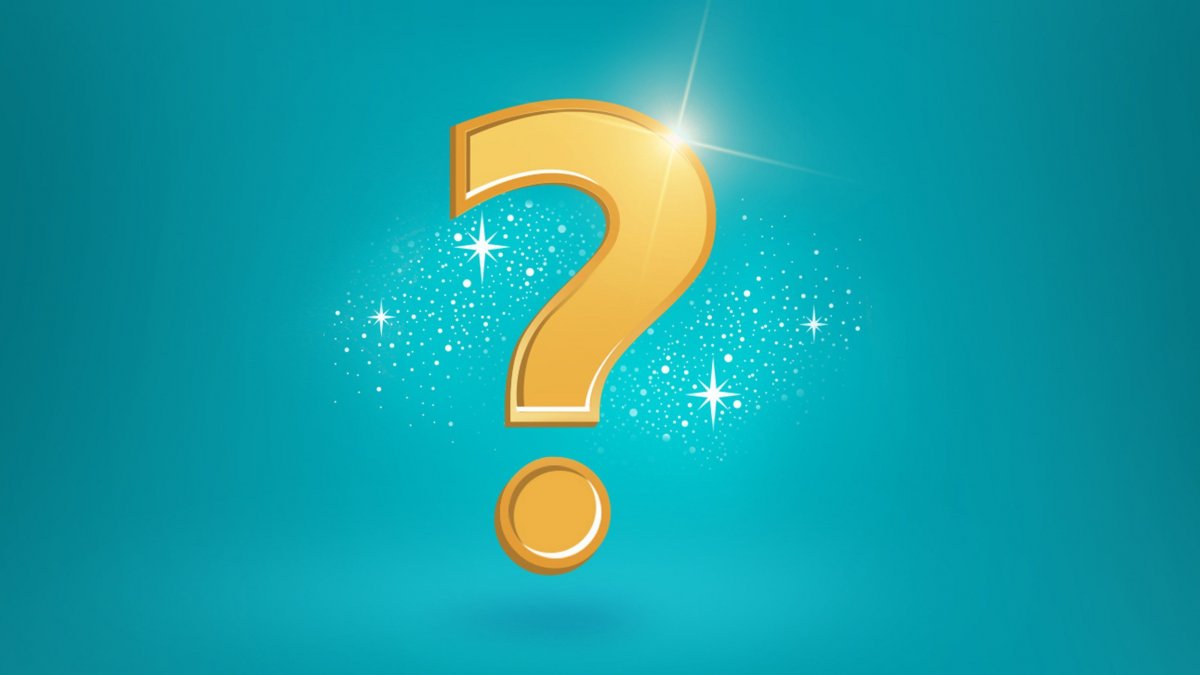 Красивый знак вопроса