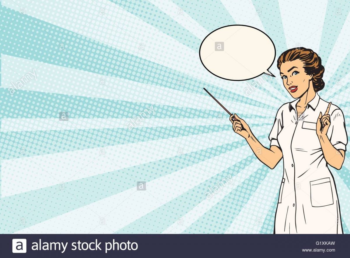 Доктор в стиле комикс