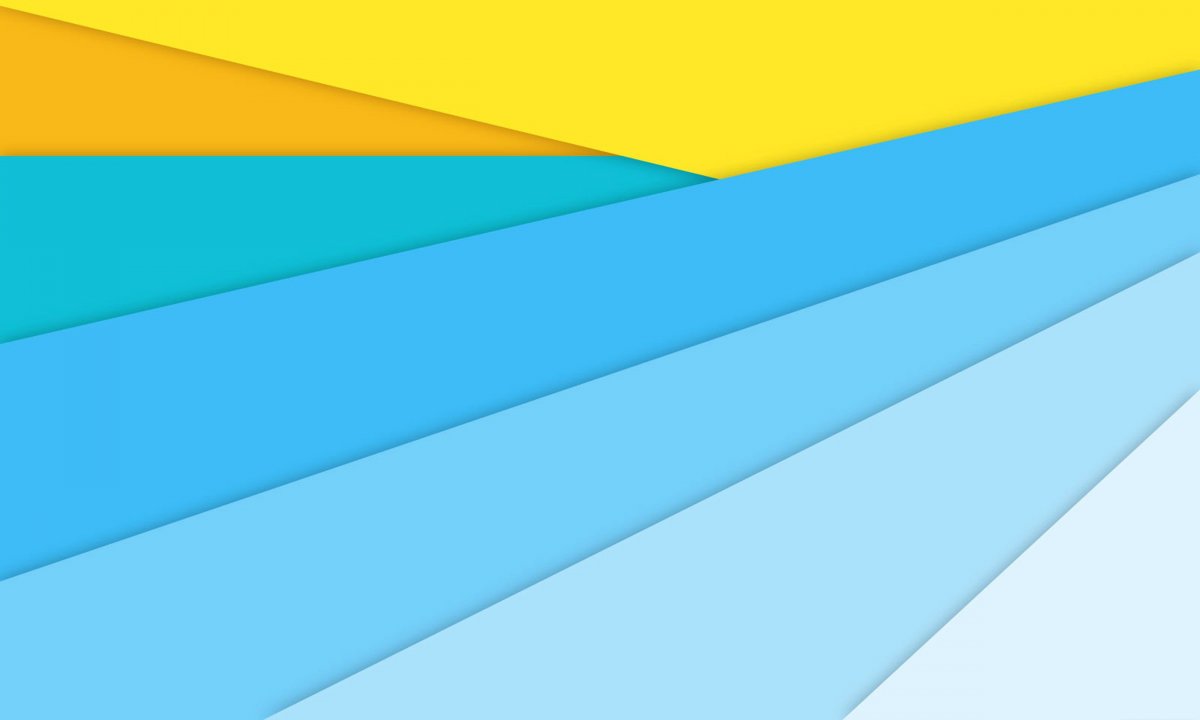 Голубой и желтый