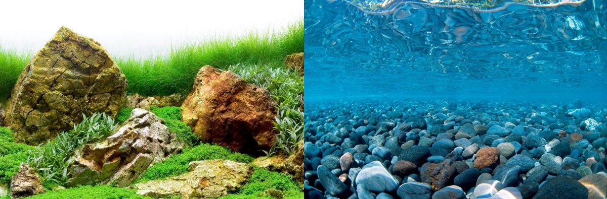 Пленочный фон для аквариума