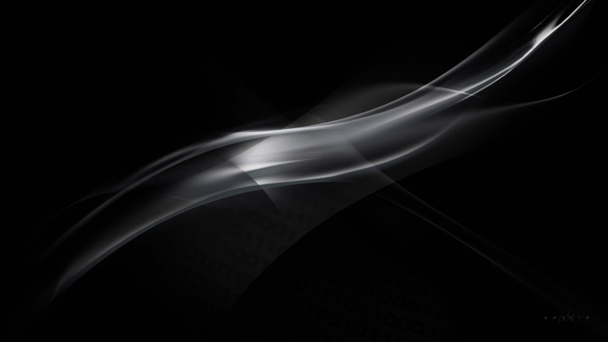 Черный фон Windows 7