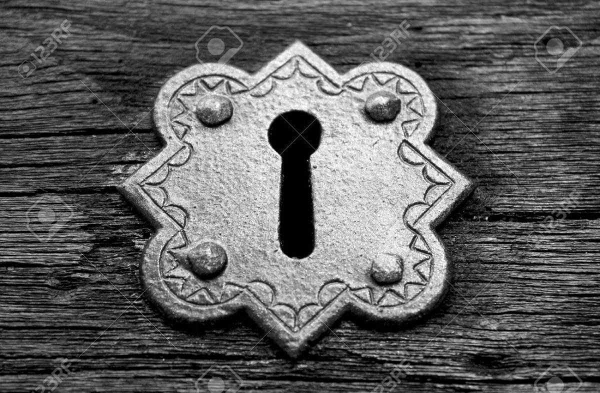Замок с замочной скважиной