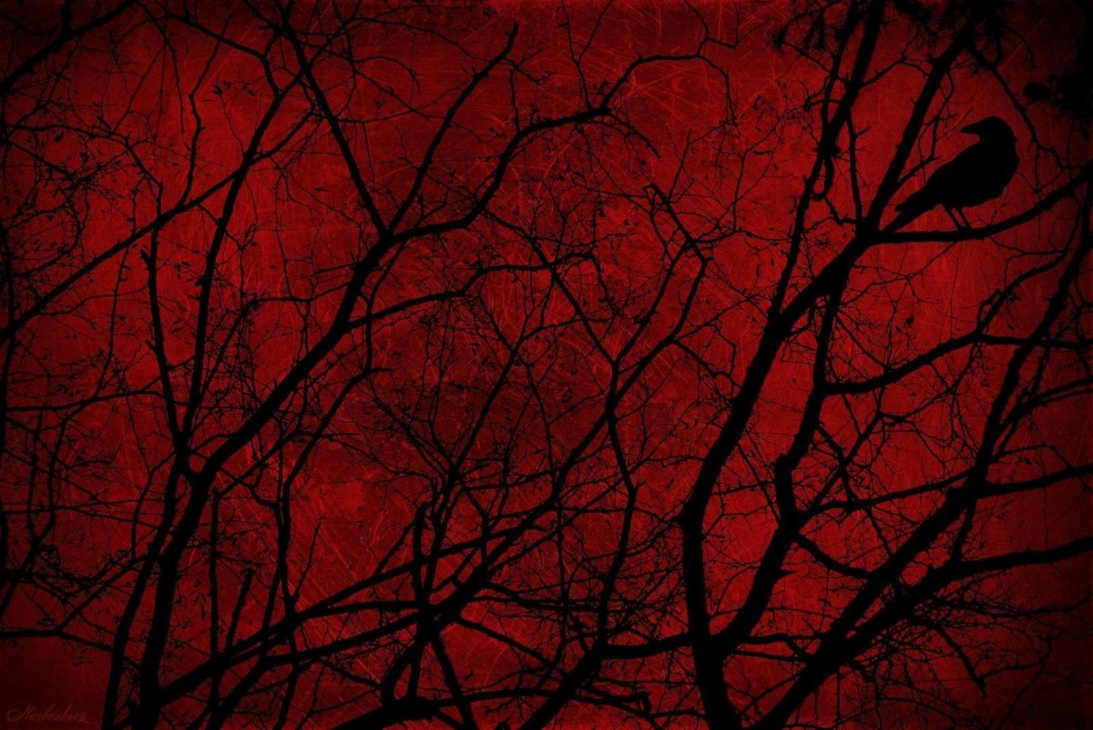 Кроваво красный фон