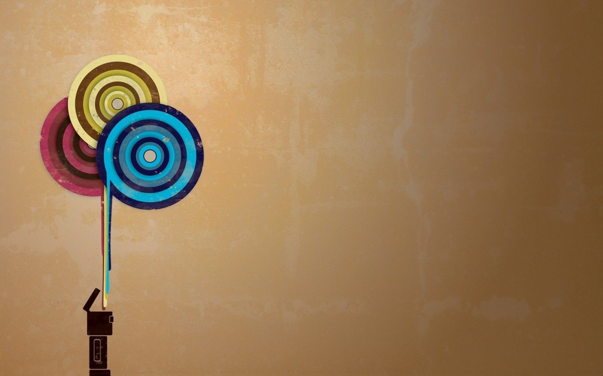 Необычный фон для рекламы