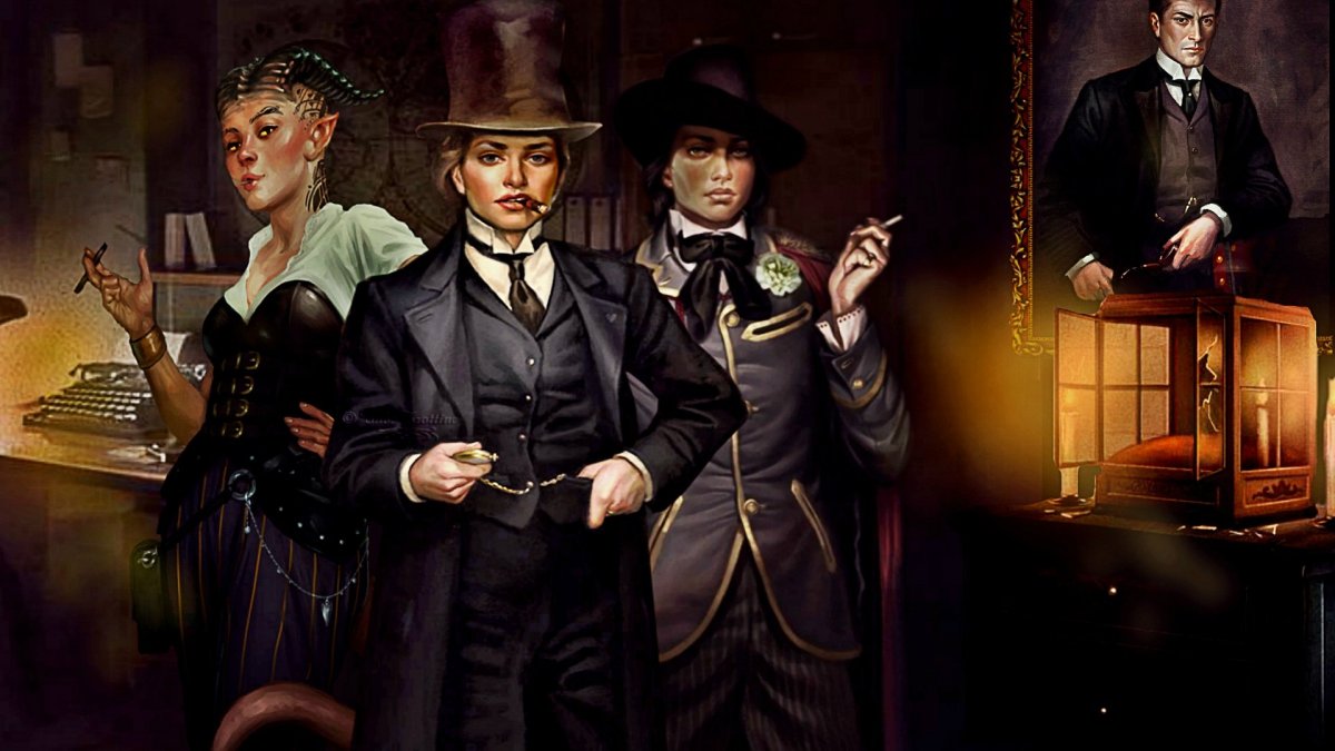 Стимпанк детектив