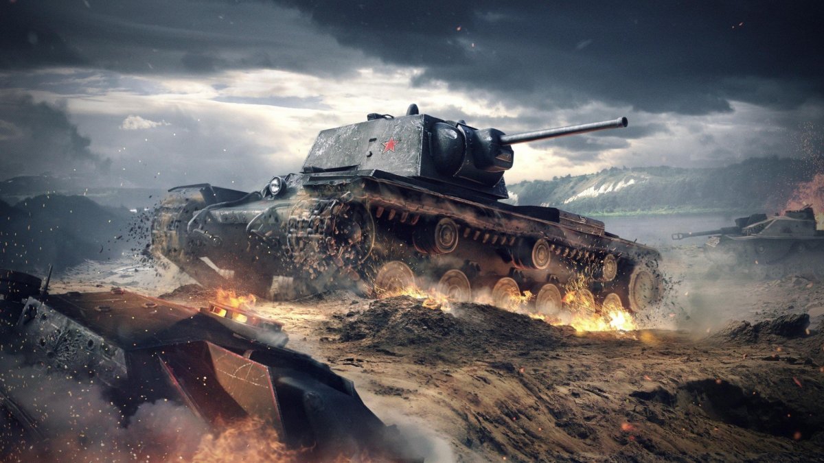 Танк кв-1с в World of Tanks