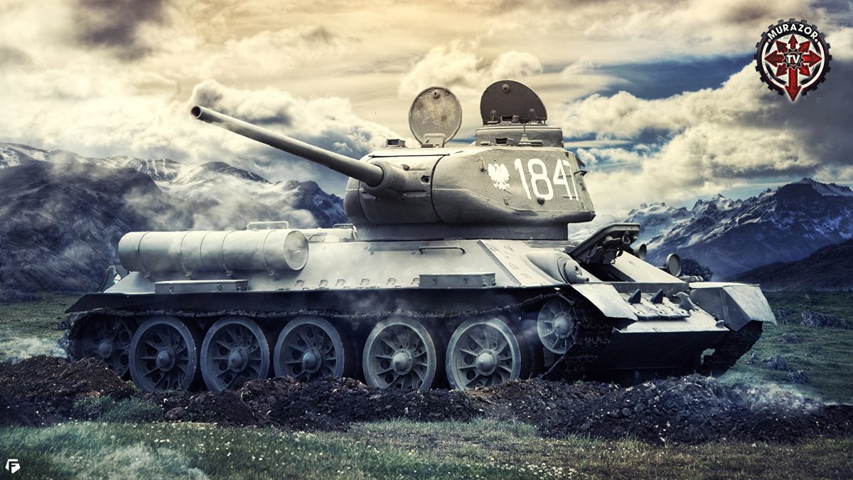 Танк т34-85 в World of Tanks