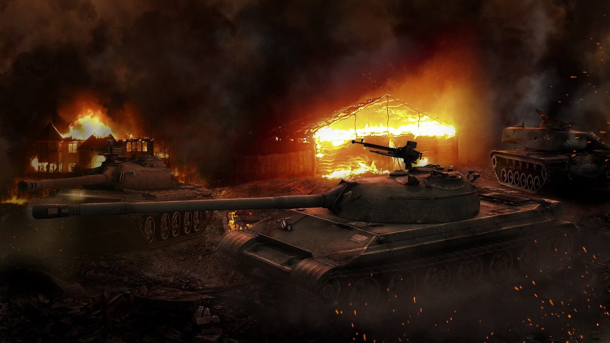 World of Tanks ночной