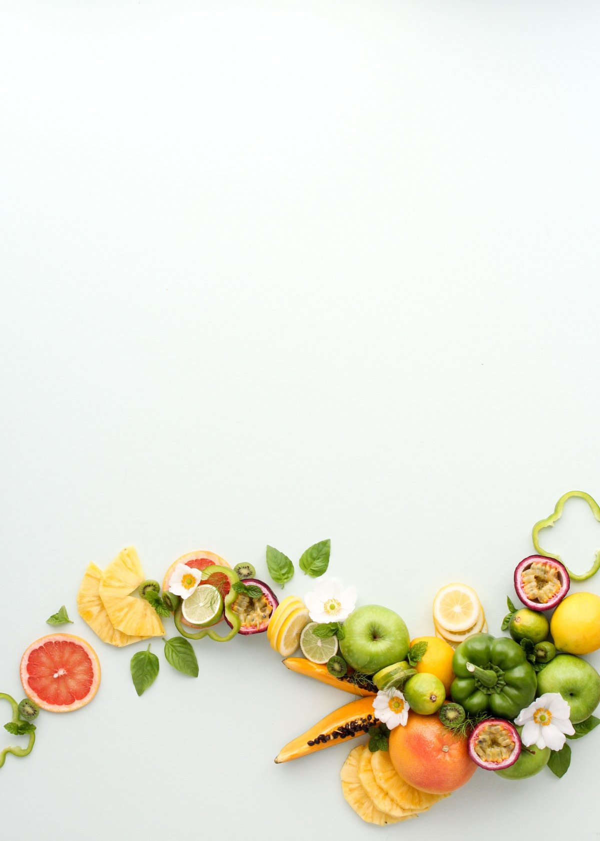 Рамка из овощей