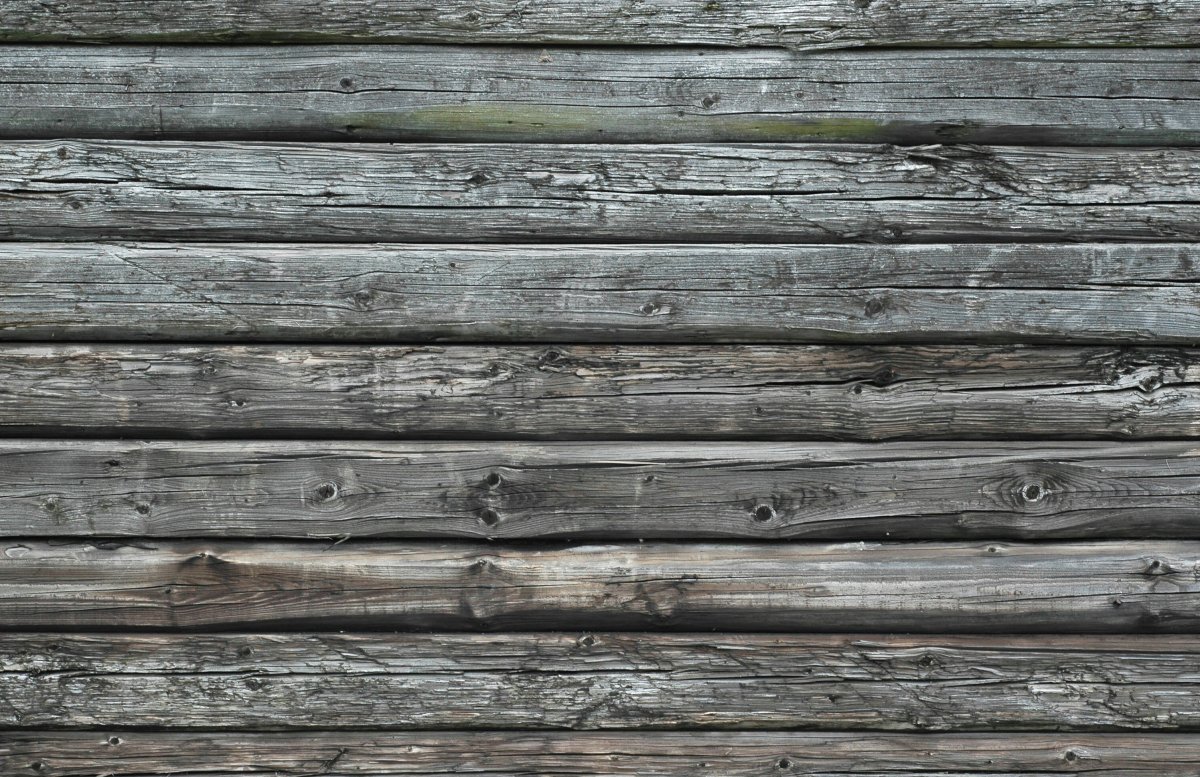 Старая деревянная стена