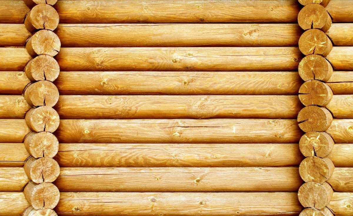 Оцилиндрованное бревно текстура