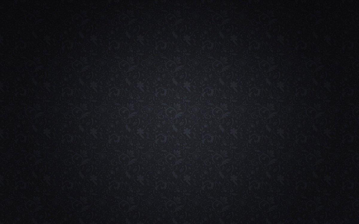 Черный однотонный