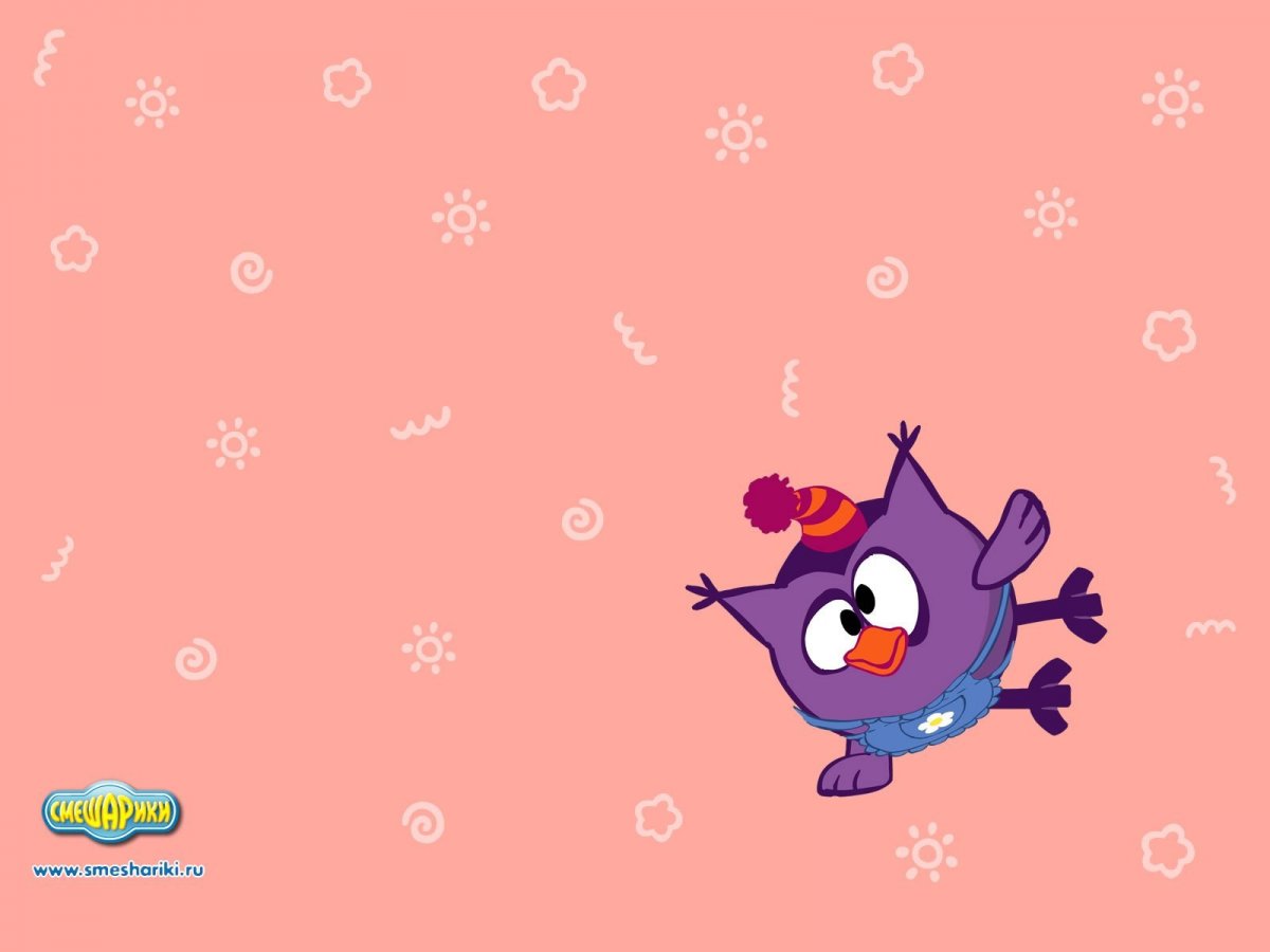 Смешарики фон на рабочий стол