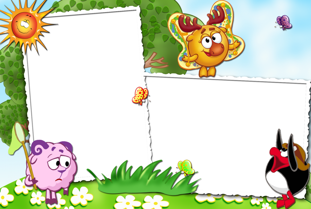 Рамки для фотографий Смешарики