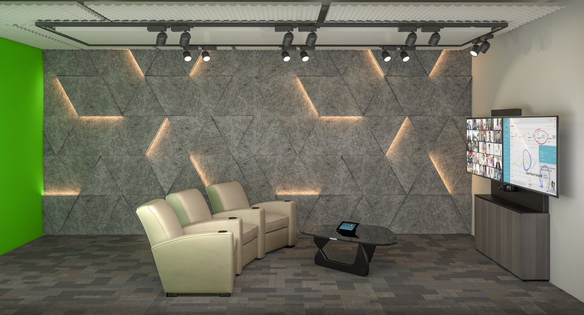 Задний фон для Zoom офис