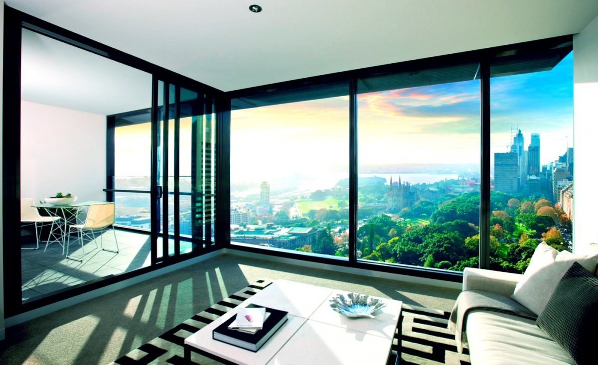 Скай Ривер панорамные окна