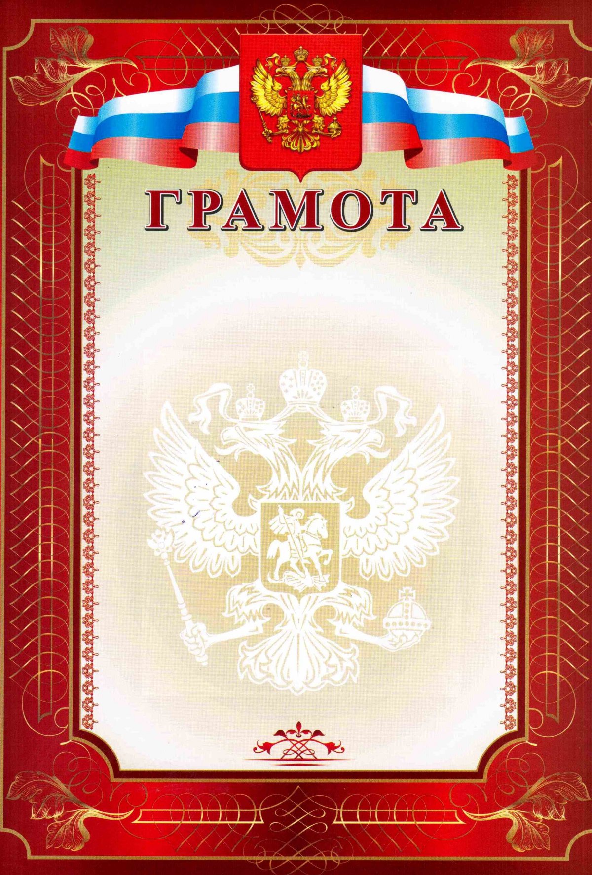 Диплом пустой