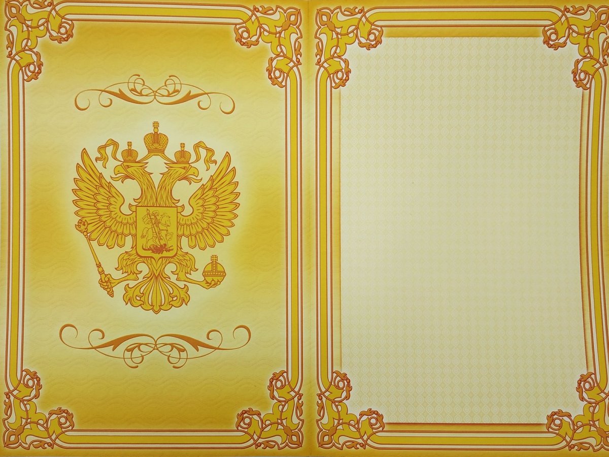 Диплом шаблон