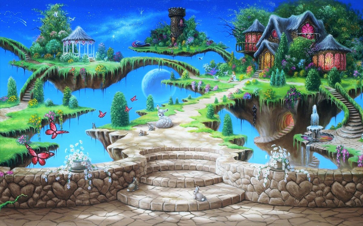 Сказочный фон