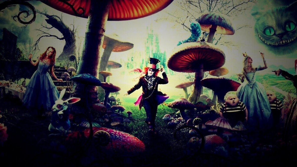 Алиса в стране чудес Тима Бартона