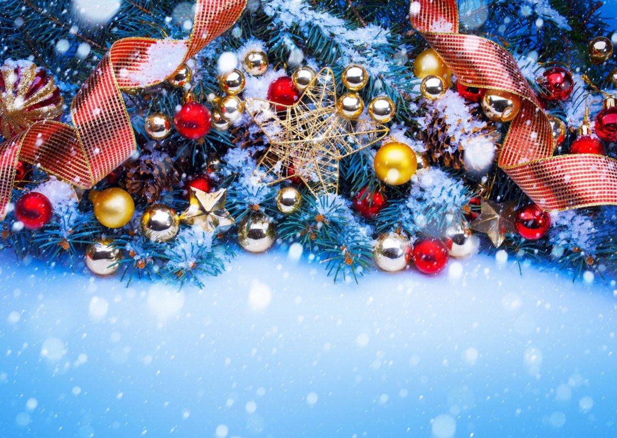 Рождественский фон