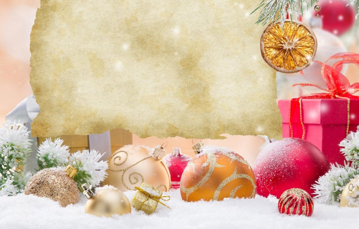 Новогодний фон