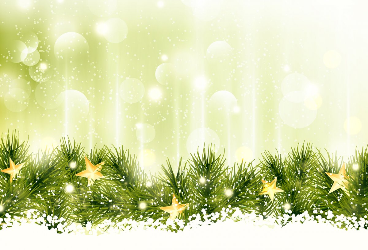 Красивый новогодний фон