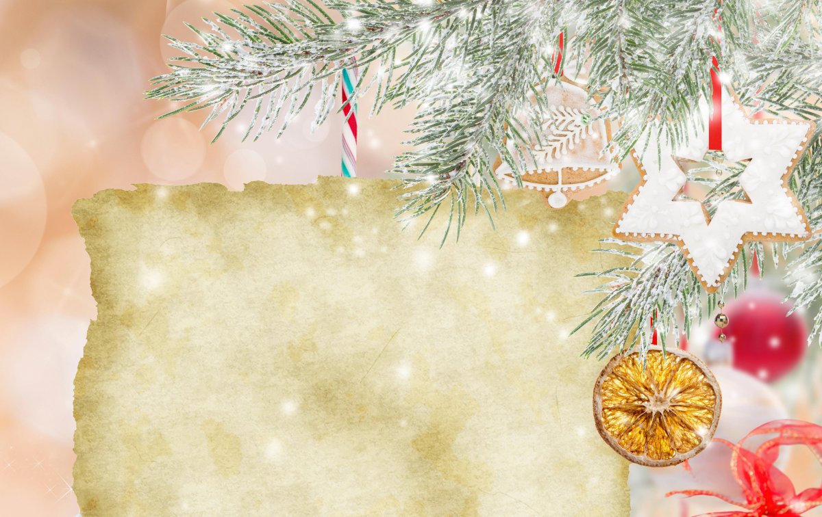 Новогодний фон