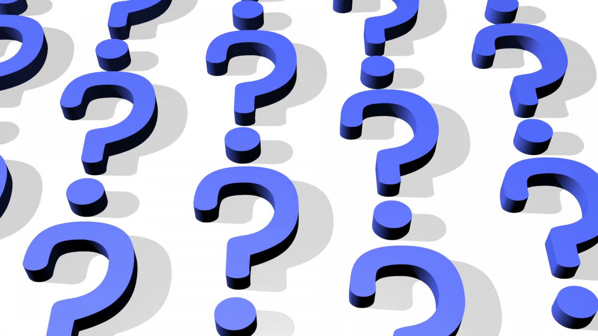 Три знака вопроса