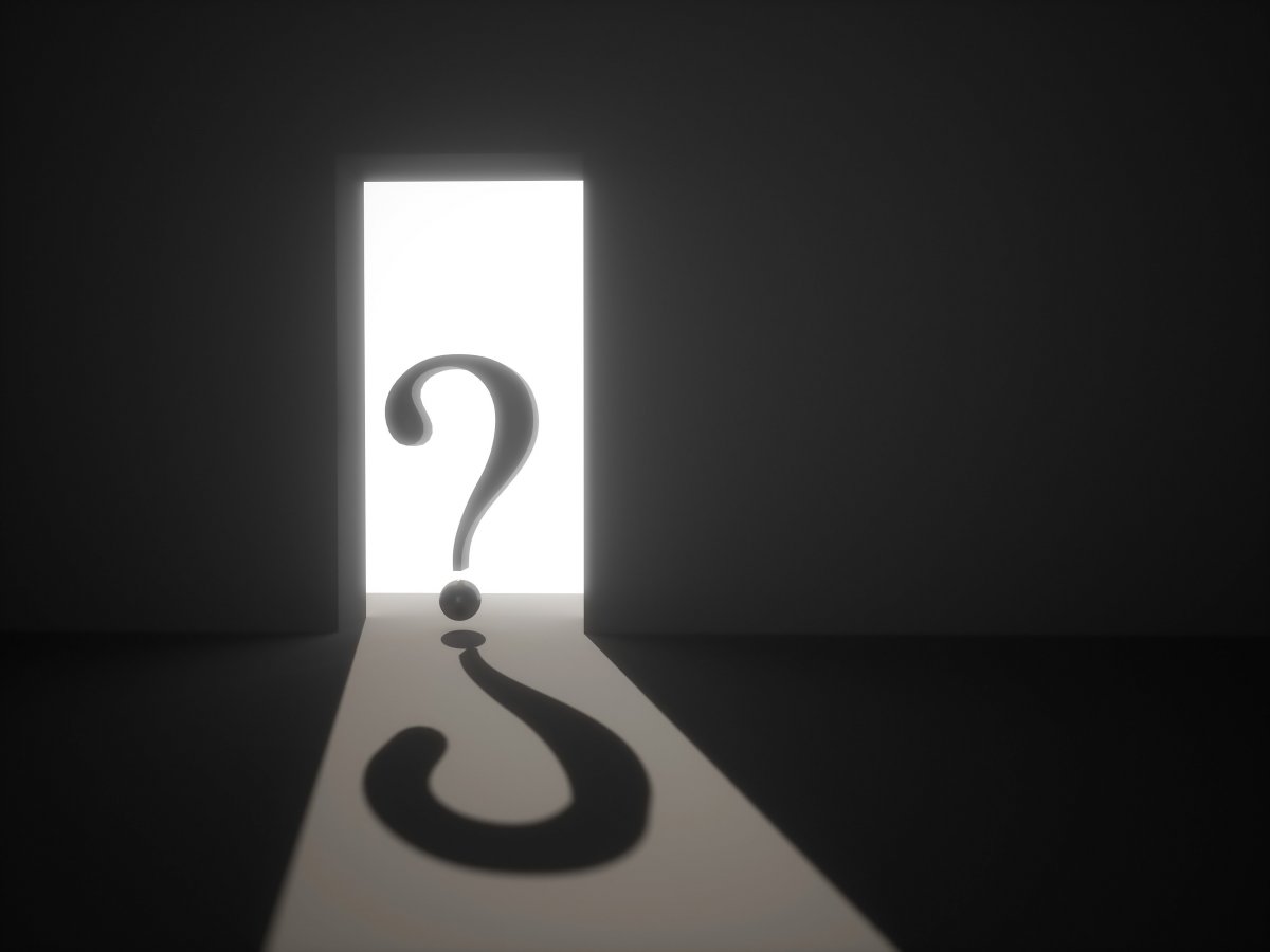 Знаки вопроса разноцветные