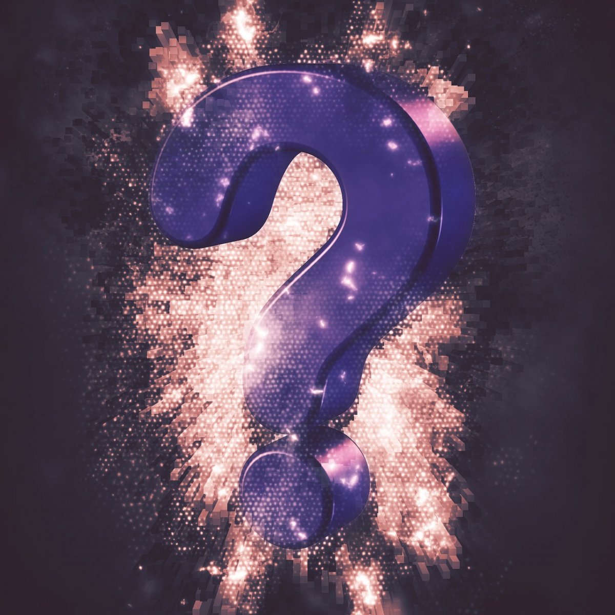 Много знаков вопроса