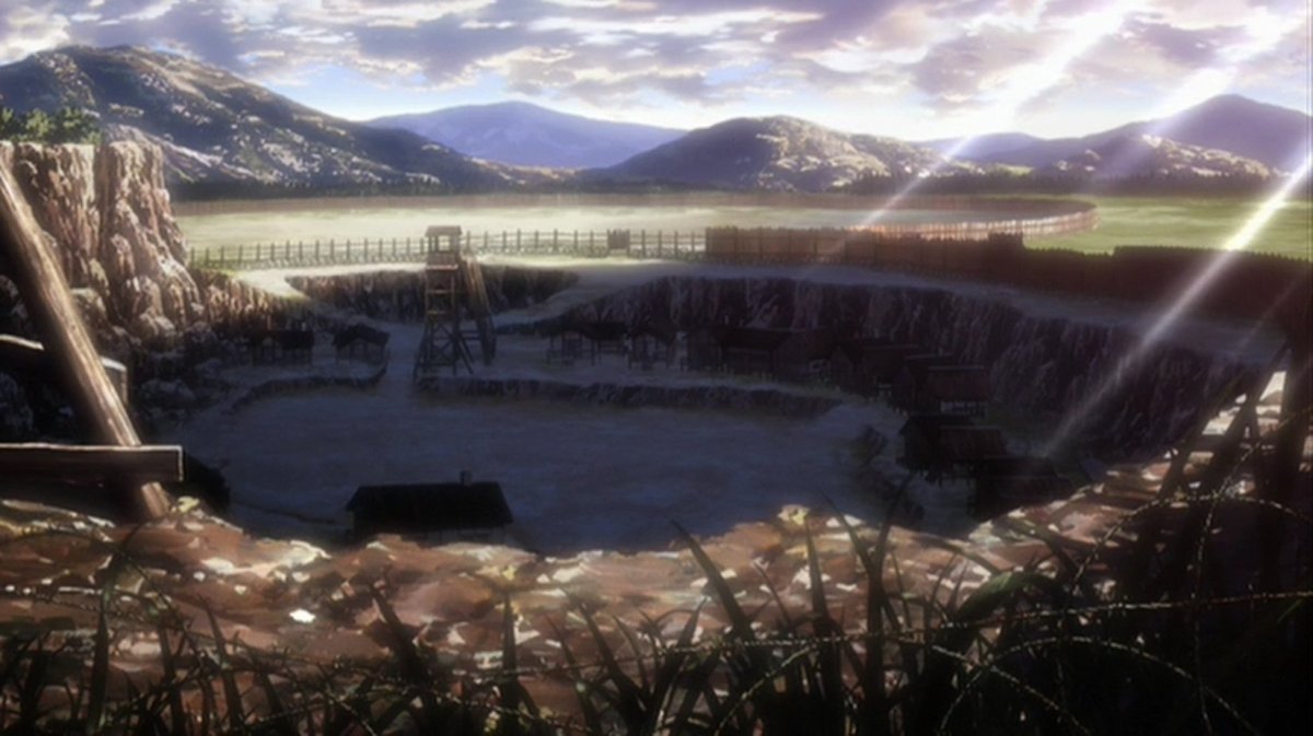 Атака титанов Марлия город