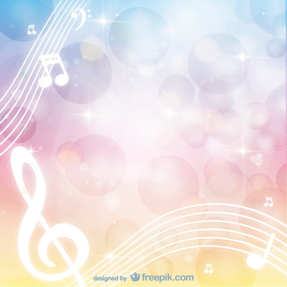 Фон для музыкального руководителя