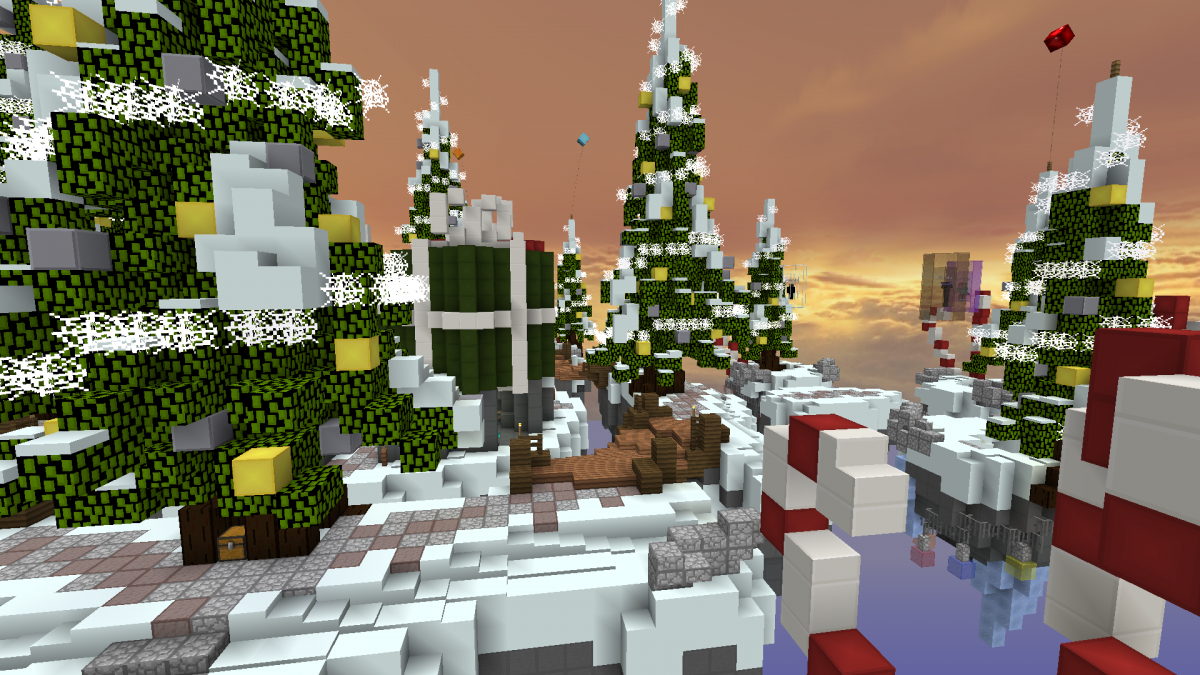 Майнкрафт биомы с шейдерами