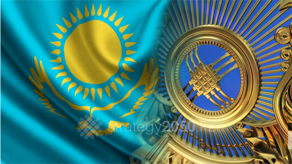 Флаг Казахстана