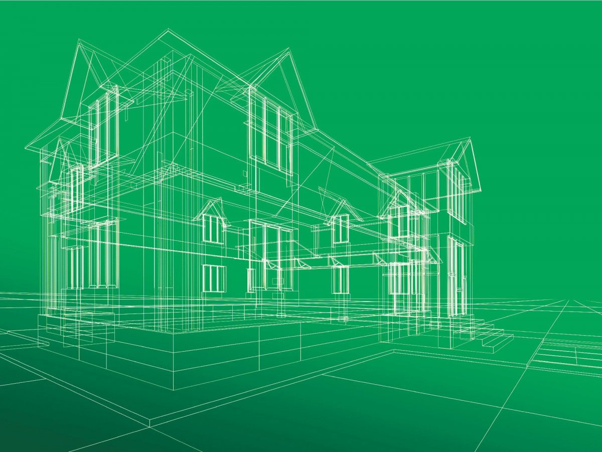 Фон для проекта здания